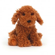 Jellycat 库伯混种贵宾犬（23厘米x21厘米）